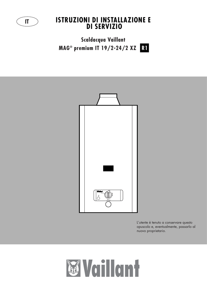 vaillant premium turbo manuale Vaillant magturbo 19-2 24-2 water heater / boiler download.