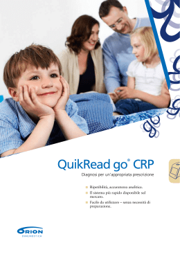 QuikRead go® CRP - Cremascoli & Iris Srl