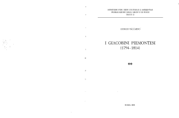 I GIACOBINI PIEMONTESI (1794-1814) - volume II