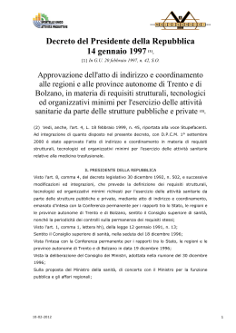 14 gen 1997 - Agenzia Imprese Lazio