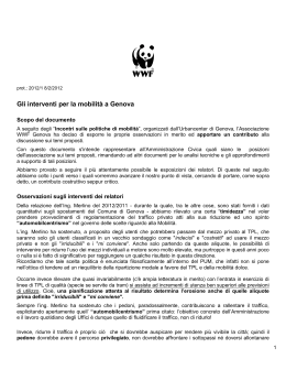Associazione WWF Genova - Urban Center