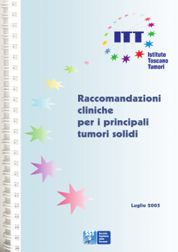 Volume Raccomandazioni Cliniche ITT 2005