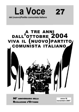 Versione in formato PDF de La Voce n. 27