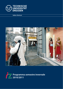 Programma semestre invernale 2010/2011