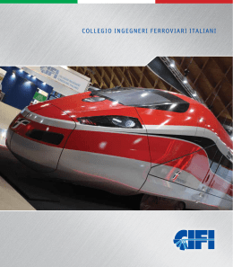 Brochure_CIFI - CIFI Collegio Ingegneri Ferroviari Italiani