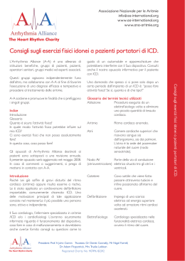 AA - INTALIAN - Exercise Advice Italian Info Sheet.indd