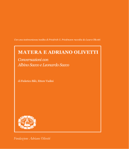 scarica qui il libro - Fondazione Adriano Olivetti