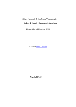 2008 - Elenco delle Pubblicazioni (formato PDF)