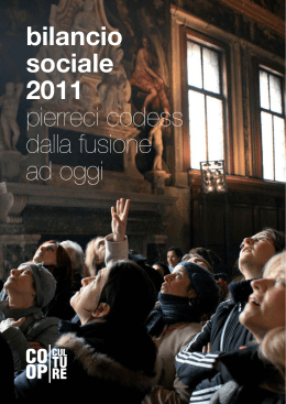 Bilancio Sociale 2011 - CoopCulure