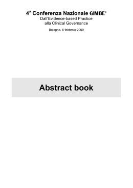 Abstract book