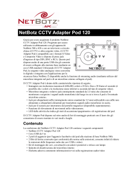 NetBotz CCTV Adapter Pod 120