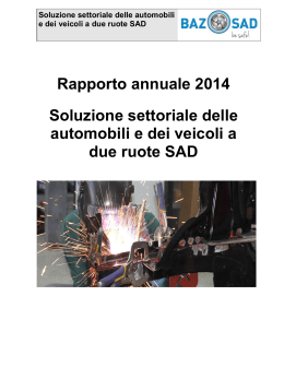 Rapporto annuale  - Branchenlösung für Arbeitssicherheit und