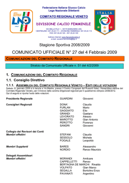 COM_N27 - FIGC Veneto
