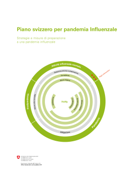 Piano svizzero per pandemia Influenzale