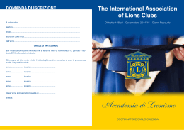 Brochure ACCADEMIA 2014-2015