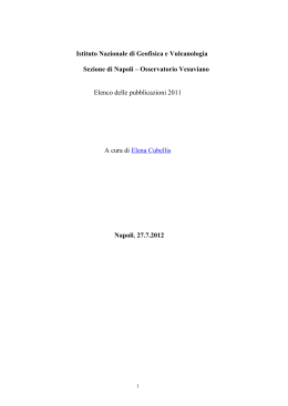 2011 - Elenco delle Pubblicazioni (formato PDF)