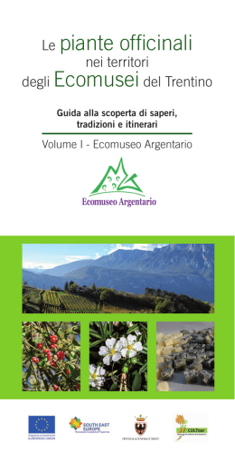 Le piante officinali - Trentino Agricoltura