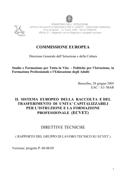 commissione europea direttive tecniche