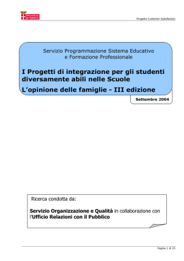 Report - Provincia di Torino