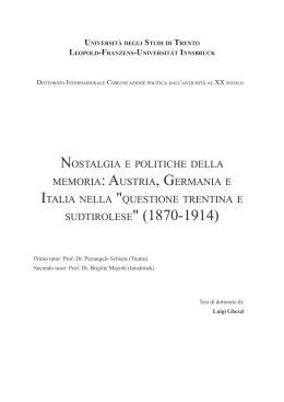 PDF (Ph.d. for history of politcal communication - Unitn