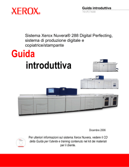 Guida introduttiva - Xerox Support and Drivers
