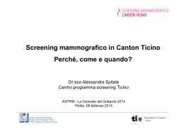 Presentazione - Cantone Ticino