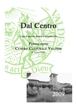 3 - Fondazione Centro Culturale Valdese