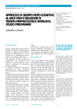 Leggi il pdf - Dr Gerardo Capaldo Fisioterapista Genova