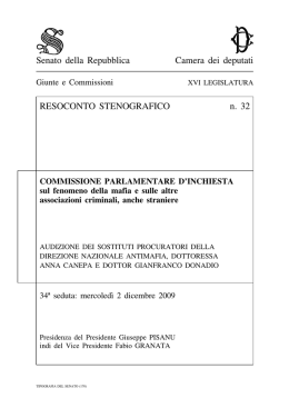 Stenografico n. 32 - Parlamento Italiano