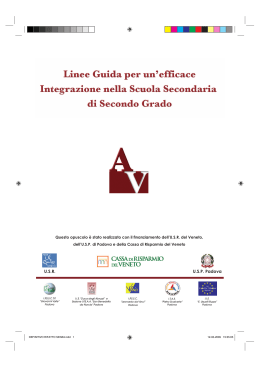 USRUSP Padova - Ufficio Scolastico Regionale per il Veneto ambito