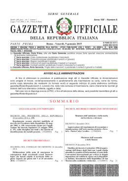 gazzetta ufficiale - Confindustria Vicenza