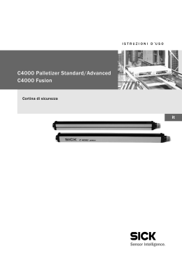 C4000 Palletizer Standard/Advanced C4000 Fusion