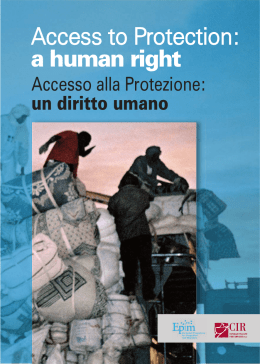 Access to Protection: a human right