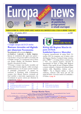 EUROPA NEWS n.140 del 22 / 10 / 2013