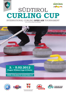 Südtirol Curling Cup – official brochure/programme