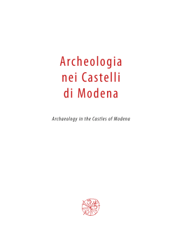 Archeologia nei Castelli di Modena, anteprima eBook, pdf