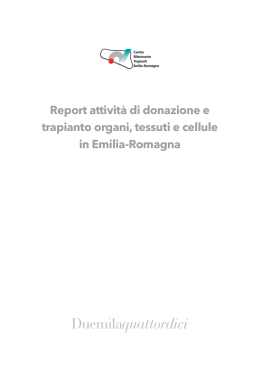 Anno 2014 - Salute Emilia-Romagna