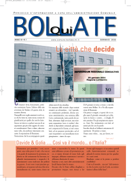 QuiBollate-gennaio2004 - Qui Bollate