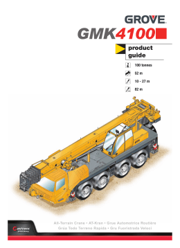 GMK 4100 - Smithys Crane Hire