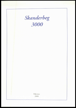 AA.VV, Skanderberg 3000, Atti del seminario, Piana degli