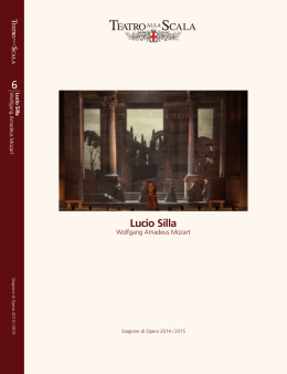 Libretto - Teatro alla Scala