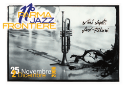 libretto sala 06 - Parma Jazz Frontiere
