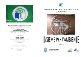 Progetto Eco-Schools \"INSIEME PER L