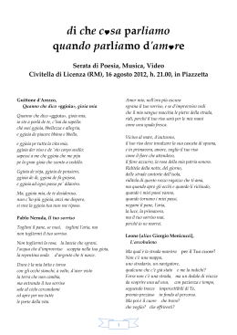 libretto poesie - Monte Pellecchia