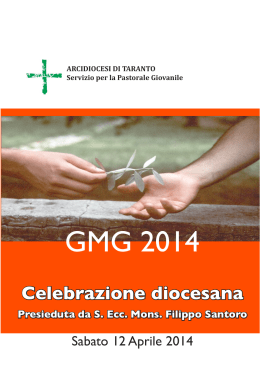 libretto celebrazione gmg diocesana 2014