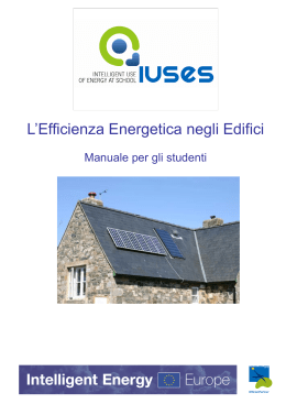 L`Efficienza Energetica negli Edifici - IUSES - IUSES