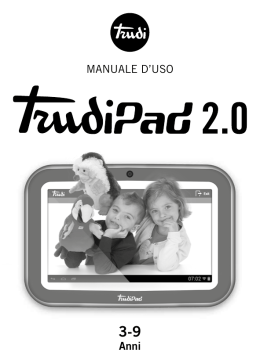 MANUALE D`USO Anni - Gioca e impara con il tablet Trudi
