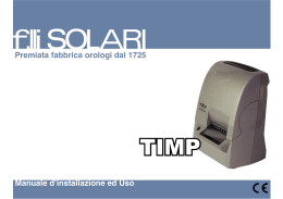 TIMP manuale di installazione