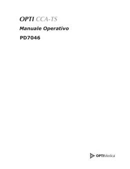 OPTI CCA-TS Manuale Operativo