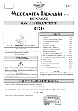 PDF 02. MANUALE USO e MANUTENZIONE RF 218 11
